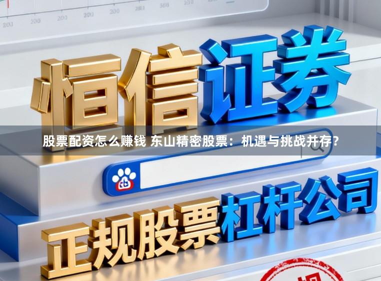 股票配资怎么赚钱 东山精密股票：机遇与挑战并存？