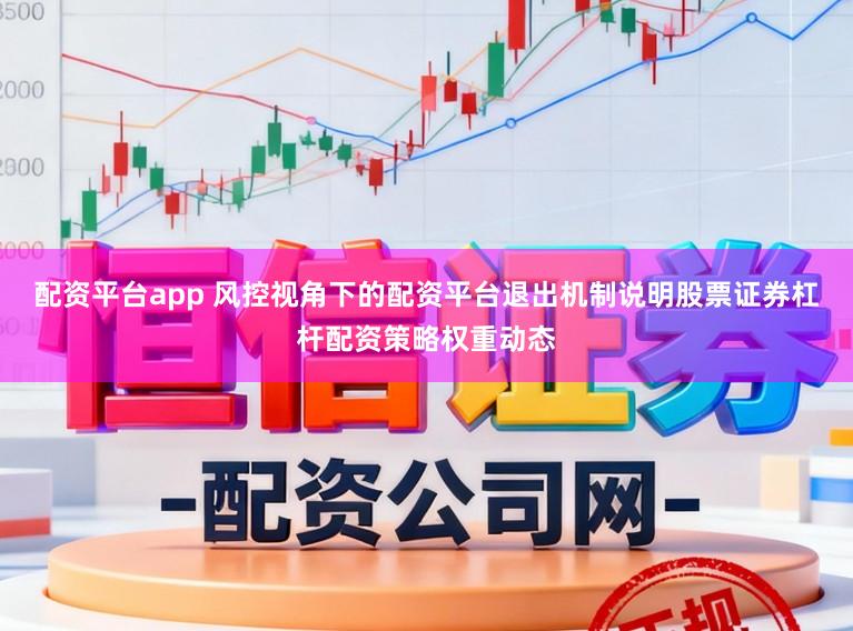 配资平台app 风控视角下的配资平台退出机制说明股票证券杠杆配资策略权重动态