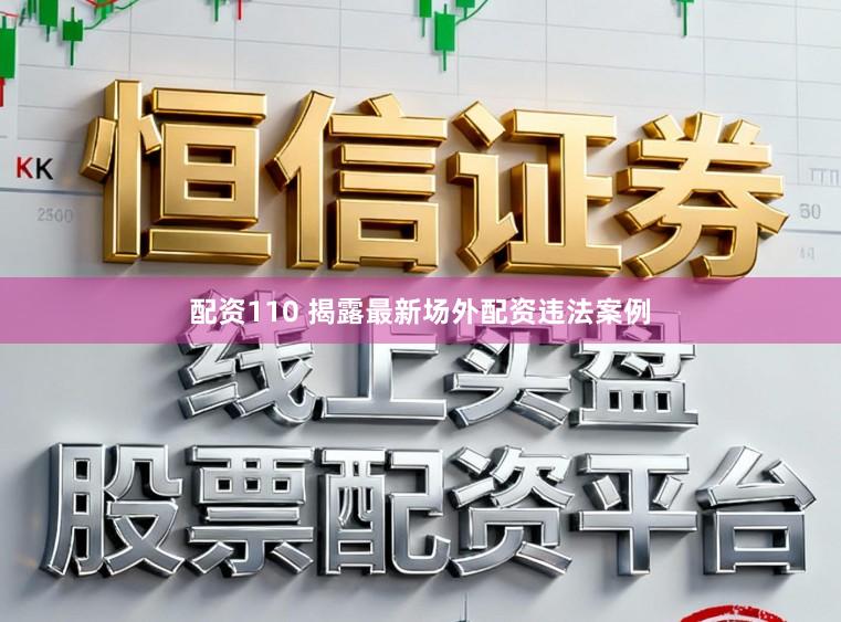 配资110 揭露最新场外配资违法案例